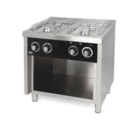 Photo 1 matériel référence CB4F600E: Fourneau "basic" 4 feux vifs s/600 sur placard