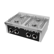 Photo 1 matériel référence CB4F750S: Fourneau "basic" 4 feux vifs s/750  á poser