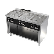 Photo 1 matériel référence CB6F600E: Fourneau "basic" 6 feux vifs s/600 sur placard