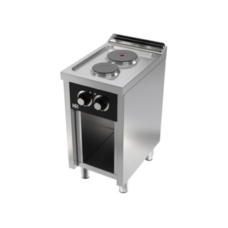 photo 1 fourneau électrique 2 plaques 600 sur placard