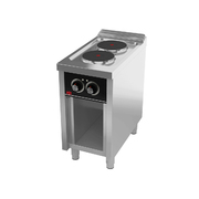 Photo 1 matériel référence CE2P750E: Fourneau électrique 2 plaques s/750 sur placard