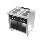 Photo 1 matériel référence CE4P600E: Fourneau électrique 4 plaques 600 sur placard