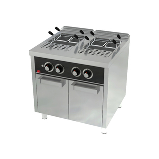 photo 1 cuiseur à pâtes à gaz 25l + 25l série 750 sur placard