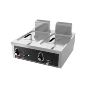 Photo 1 matériel référence FDG12L12L750S: Friteuse à gaz  12l+12l série 750 à poser