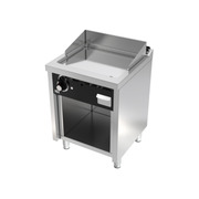 Photo 1 matériel référence FT6006ECR: Fry-top s/600 chromée 600  sur placard