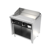 Photo 1 matériel référence FT6008ECR: Fry-top s/600 chromée 800  sur placard
