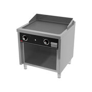 Photo 1 matériel référence FT7508E: Fry-top 750  acier rectifié 800 sur placard