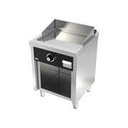 Photo 1 matériel référence FTE6006ECR: Fry top électrique 600 sur placard 600 chromée