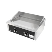 Photo 1 matériel référence FTE6008SCR: Fry top électrique 800 á poser  600 chromée