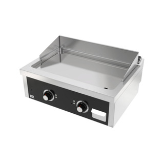 photo 1 fry top électrique 800 á poser  600 chromée