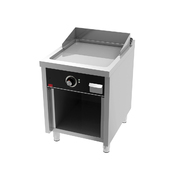 Photo 1 matériel référence FTE7506ECR: Fry top électrique 600 sur placard 750 chromée