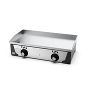 Photo 1 matériel référence PLC8100CR: Plancha gaz 15 mm - Revêtement chrome