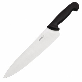 photo 1 couteau de cuisinier hygiplas noir 255mm