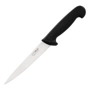 Photo 1 matériel référence C266: Couteau à filet Hygiplas noir 150mm
