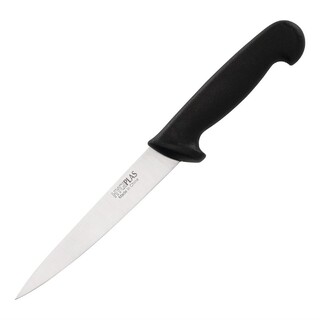 photo 1 couteau à filet hygiplas noir 150mm