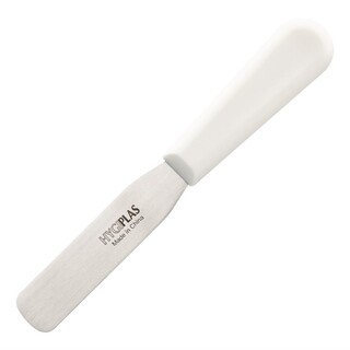 photo 1 couteau spatule droit hygiplas blanc 100mm