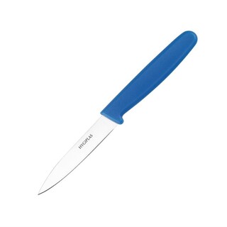 photo 1 couteau d'office hygiplas bleu 7,5 cm