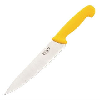 photo 1 couteau de cuisinier hygiplas jaune 215mm