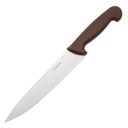 Photo 1 matériel référence C842: Couteau de cuisinier Hygiplas marron 215mm