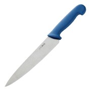 Photo 1 matériel référence C851: Couteau de cuisinier Hygiplas bleu 215mm