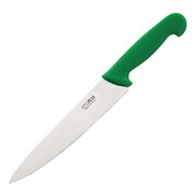 Photo 1 matériel référence C861: Couteau de cuisinier Hygiplas vert 215mm