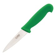 Photo 1 matériel référence C866: Couteau d'office Hygiplas vert 90mm
