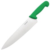 Photo 1 matériel référence C868: Couteau de cuisinier Hygiplas vert 255mm