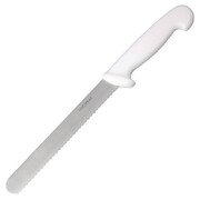 Photo 1 matériel référence C882: Couteau à pain Hygiplas blanc 205mm
