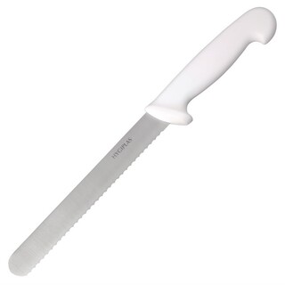 photo 1 couteau à pain hygiplas blanc 205mm