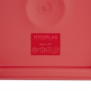 photo 4 couvercle carré rouge moyen hygiplas