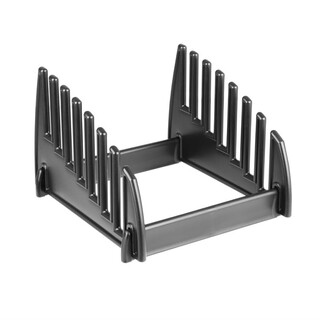 photo 1 support pour planches à découper en plastique hygiplas - 7 fentes 1/2 14 mm