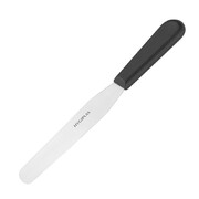 Photo 1 matériel référence D402: Couteau spatule à lame droite Hygiplas noir 150mm