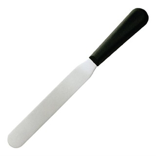 photo 1 couteau spatule à lame droite hygiplas noir 205mm