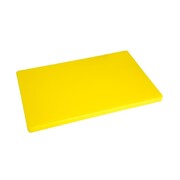 Photo 1 matériel référence DM002: Planche à découper standard épaisse basse densité Hygiplas jaune