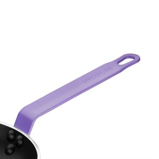 photo 5 poêle aluminium antiadhésive teflon platinum plus hygiplas avec manche violet 280mm