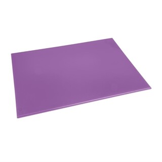 photo 1 planche à découper haute densité hygiplas violet - 600x450x12mm