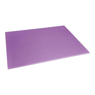 photo 1 planche à découper basse densité hygiplas violet - 600x450x10mm