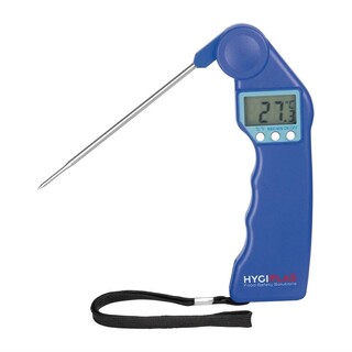 photo 1 thermomètre à code couleur hygiplas easytemp bleu