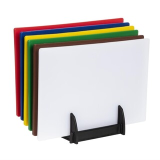 photo 1 lot de 6 planches à découper standard basse densité avec support et poster hygiplas