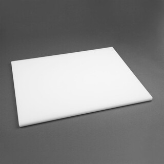 photo 1 grande planche à découper épaisse basse densité hygiplas blanche