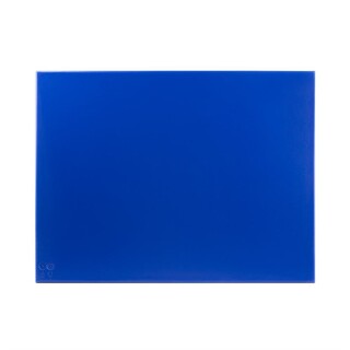 photo 3 grande planche à découper haute densité hygiplas bleue