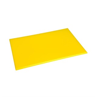 photo 1 planche à découper standard haute densité hygiplas jaune