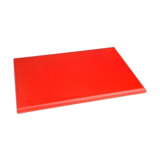photo 1 planche à découper épaisse haute densité hygiplas rouge