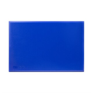 photo 3 planche à découper épaisse haute densité hygiplas bleue