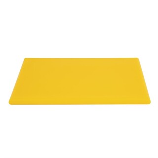 photo 3 planche à découper épaisse haute densité hygiplas jaune