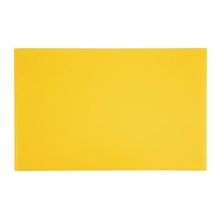 photo 4 planche à découper épaisse haute densité hygiplas jaune