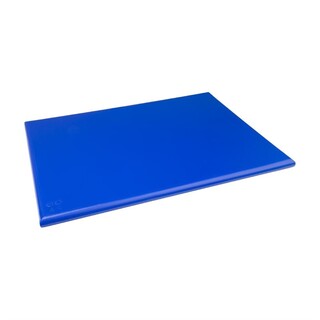 photo 1 planche à découper extra large haute densité hygiplas bleue