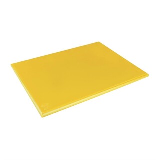 photo 1 planche à découper extra large haute densité hygiplas jaune