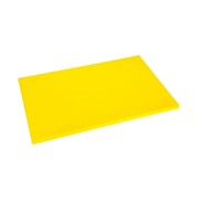 Photo 1 matériel référence J254: Planche à découper standard basse densité Hygiplas jaune