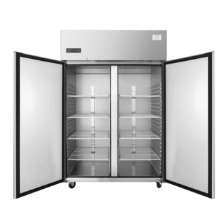 photo 2 armoire emboutie positive gn2/1 2 portes pleines